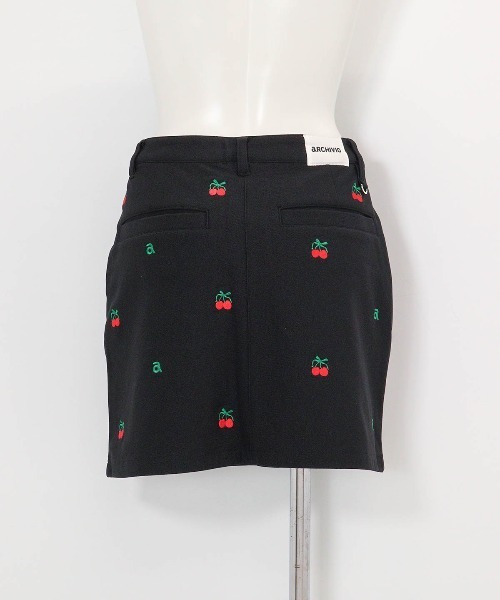 archivio（アルチビオ） スカート 「LADIES」チェリー刺繍スカート