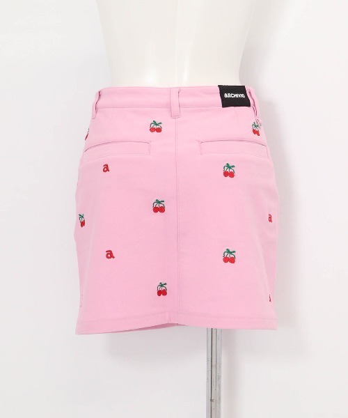 archivio（アルチビオ） スカート 「LADIES」チェリー刺繍スカート