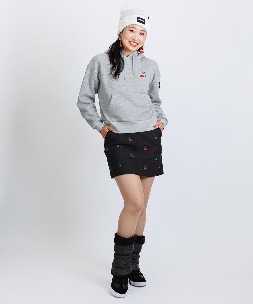 archivio（アルチビオ） スカート 「LADIES」チェリー刺繍スカート