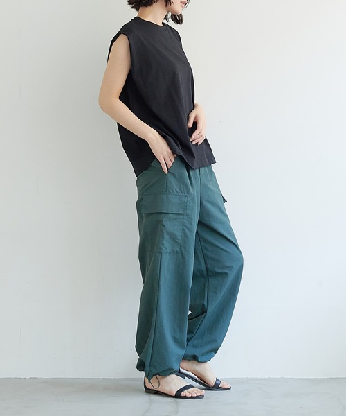 「for/c」 カーゴパンツ S ブラック レディース