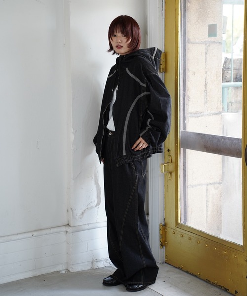 ATELANE（アテレーン） セットアップ ATELANE / リジットデニム