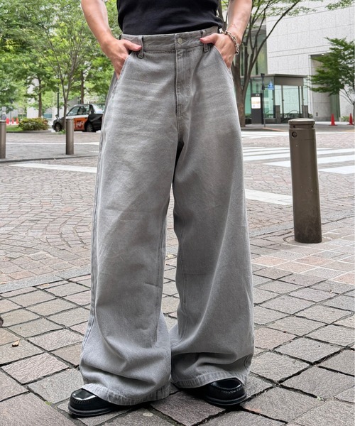 ADAMASTE ジーンズ 13.5oz Vintage Like Overdyed Denim - 13.5オンス