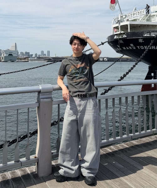 ADAMASTE ジーンズ 13.5oz Vintage Like Overdyed Denim - 13.5オンス