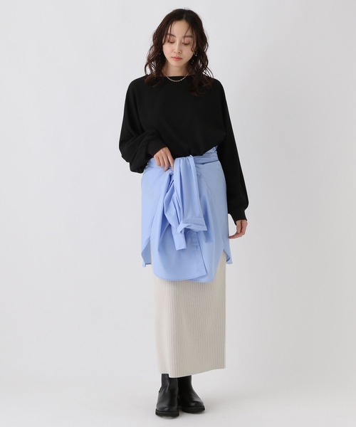 Elura エルーラ バスケットブッチャープルオーバー　ブラック 楽天市場】【SALE／60%OFF】ダブルクロスプルオーバー 139365 Elura