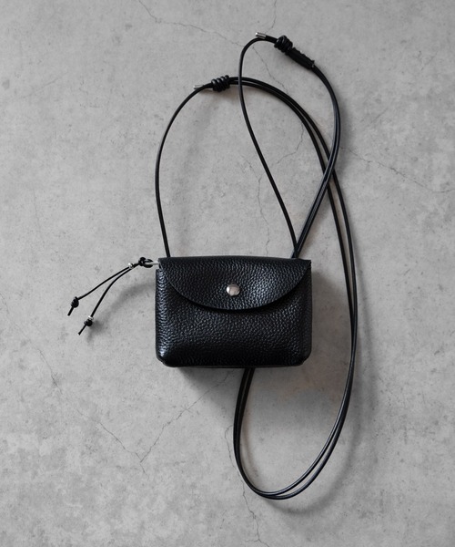 SENTI（センティ） ポーチ SENTI SHRINK LEATHER NECKWALLET