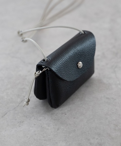 SENTI（センティ） ポーチ SENTI SHRINK LEATHER NECKWALLET