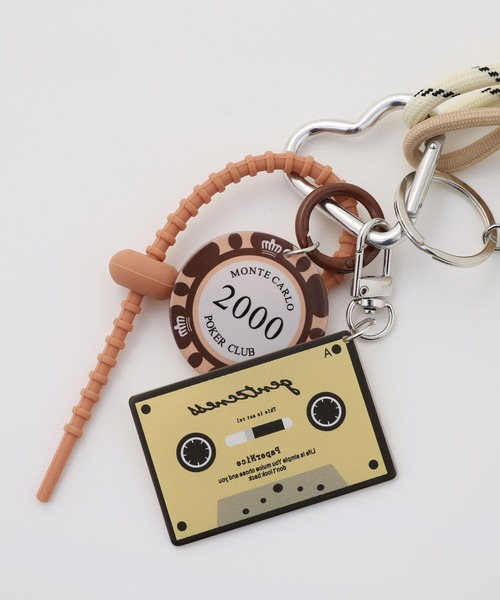 colleca la（コレカラ） キーホルダー ソフトクリーム バッグチャーム