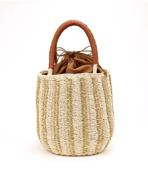 「MIAN 」 かごバッグ FREE ブラック レディース_画像6