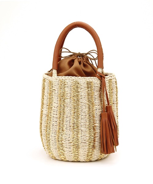 「MIAN 」 かごバッグ FREE ブラック レディース_画像8