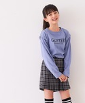 tシャツ キッズ 肩ボタンあき長袖Tシャツ キ...の詳細画像4