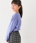 tシャツ キッズ 肩ボタンあき長袖Tシャツ キ...の詳細画像5