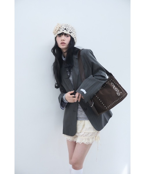 Smyeon アソートスタッズショルダーバッグ Assortment studded shoulder bag/アソートスタッズショルダーバッグ