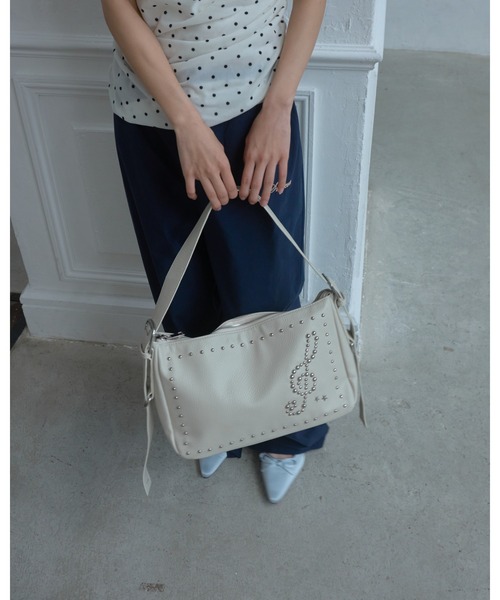 Smyeon ショルダーバッグ バッグ Assortment studded shoulder bag 