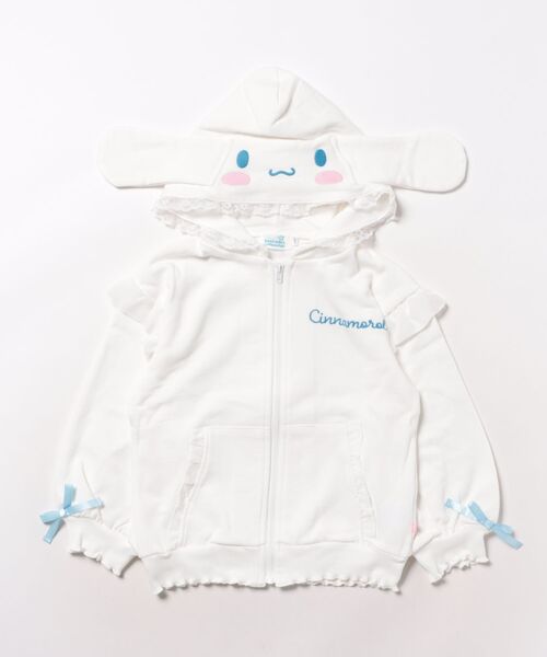 sanrio（サンリオ） パーカー なりきるフリルジップパーカー 1036K