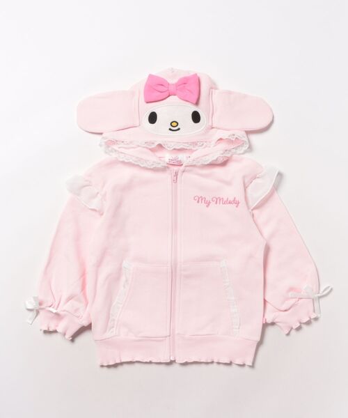 sanrio（サンリオ） パーカー なりきるフリルジップパーカー 1036K