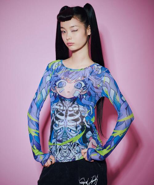 tシャツ ANNA SUI NYC/アナ スイ エヌワイシー/「×寺田てら」TERA