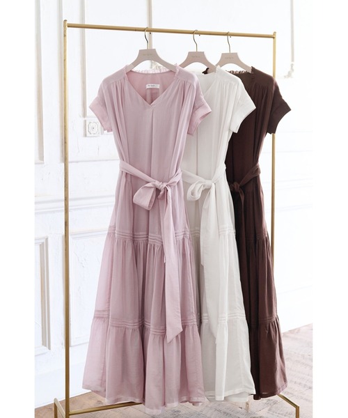 Her lip to 半袖ワンピース S ピンク レディース : ZOZOTOWN Yahoo!店