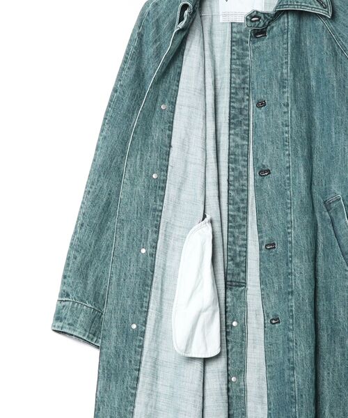 VOAAOV（ヴォアーブ） デニムジャケット gジャン RANDOM CRUNCH DENIM