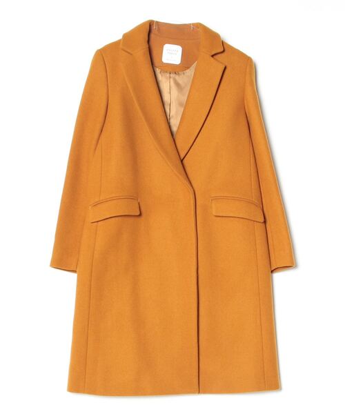 美品　　UNITED TOKYO　キャメル　ウールカシミヤチェスターコート UNITED TOKYO（ユナイテッドトウキョウ） チェスターコート 2 オレンジ