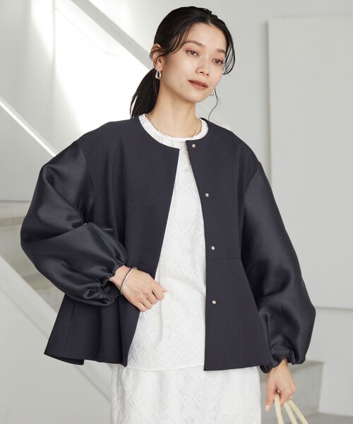 fleurieフルリーフォルムジャケット　新品タグ付き green label relaxing（グリーンレーベルリラクシング） ジャケット