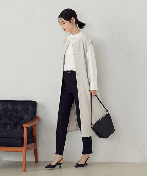 「MONO COMME CA」 トートバッグ FREE ブラック レディース_画像4