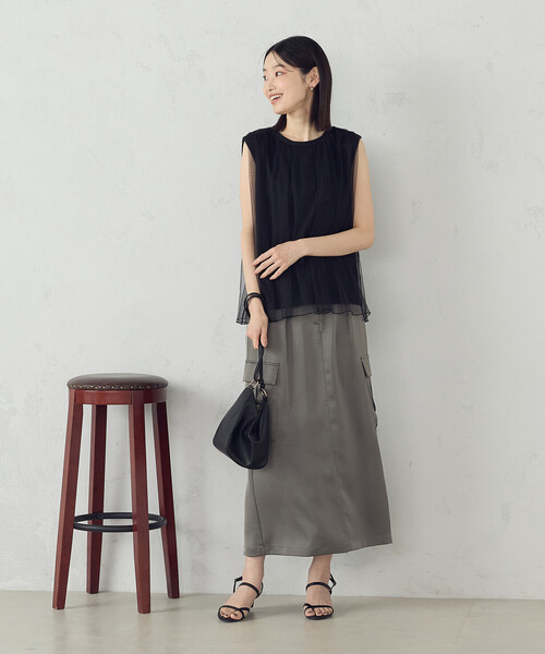 「MONO COMME CA」 トートバッグ FREE ブラック レディース_画像8