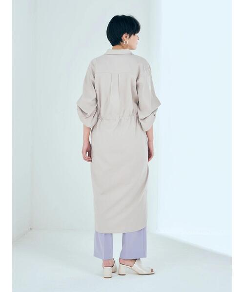 「YECCA VECCA」 シャツワンピース FREE ブルー レディース_画像7