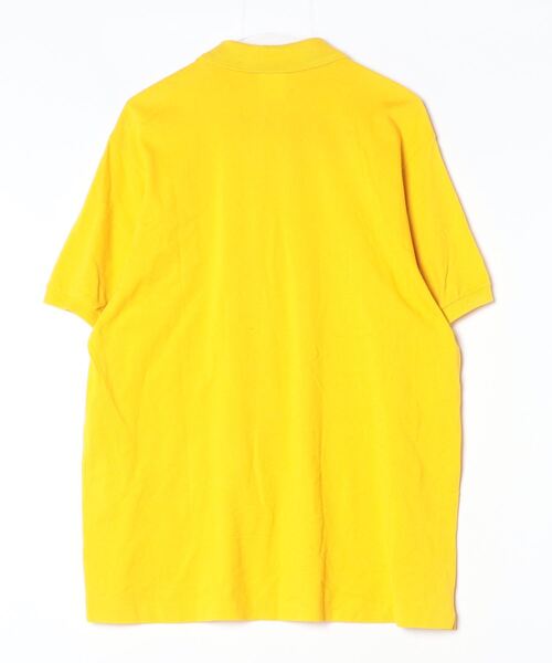 LACOSTE（ラコステ） 半袖ポロシャツ 7 イエロー メンズ : ZOZOTOWN 