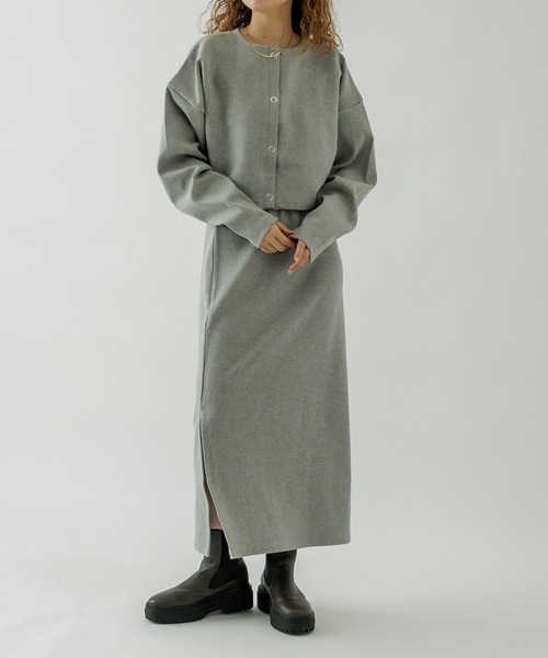 ⭐️MISTY⭐️セットアップ mystic（ミスティック） セットアップ FREE グレー レディース