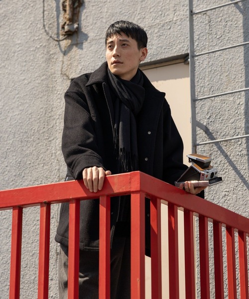 niko and…（ニコアンド） ジャケット MEDIUM ブラック メンズ