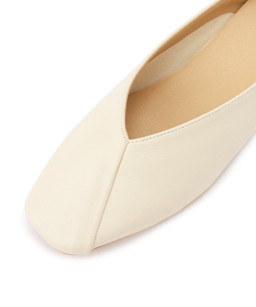 「Juze」 パンプス S オフホワイト レディース_画像6