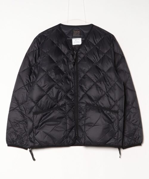 未使用品 TAION 別注 ダウンジャケット 黒 TAION（タイオン） ダウンジャケット ダウン 「別注」TAION / ダウン
