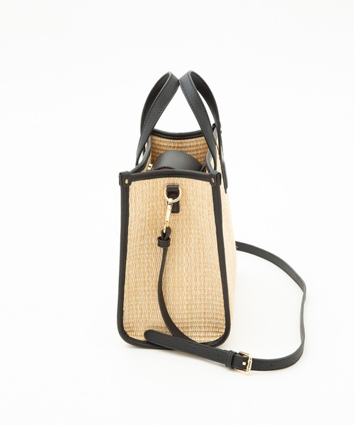 「NANO universe」 ハンドバッグ FREE ブラック レディース_画像7