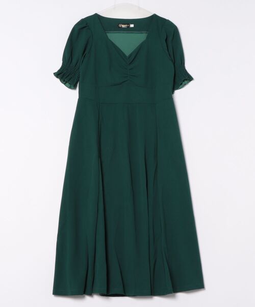 「LUGG NAGG」 「xiakui」半袖ワンピース X-LARGE グリーン レディース_画像5