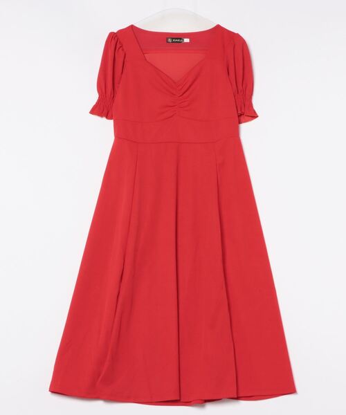 「LUGG NAGG」 「xiakui」半袖ワンピース X-LARGE グリーン レディース_画像6