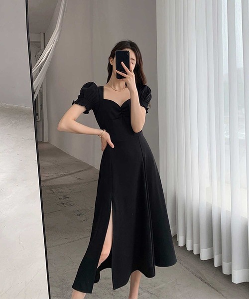 「LUGG NAGG」 「xiakui」半袖ワンピース X-LARGE グリーン レディース_画像9