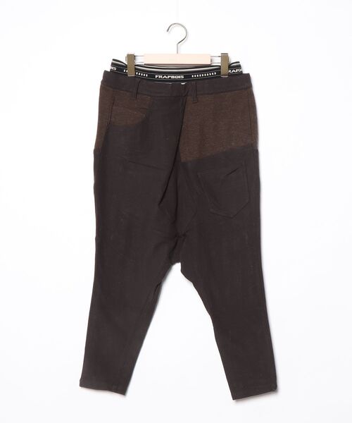 FRAPBOIS（フラボア） サルエルパンツ - ブラウン メンズ : ZOZOTOWN