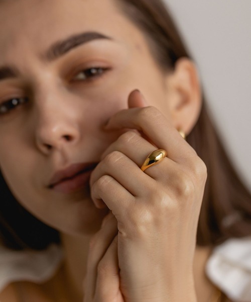 「PAS TIERRA」 リング 15号 ゴールド レディース_画像9