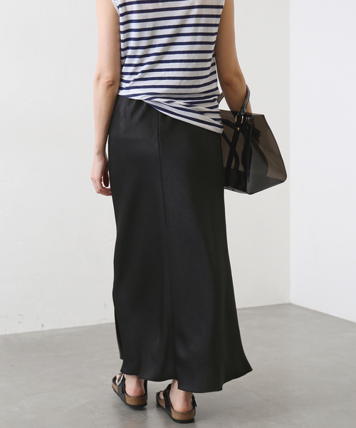 IENA（イエナ） ロングスカート 38 カーキ レディース : ZOZOTOWN