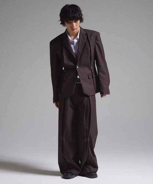 GRANCY ピアスデザインタックテーラードジャケット GRANCY（グランシー）の「【GRANCY】Pierced Tuck Tailored Jacket