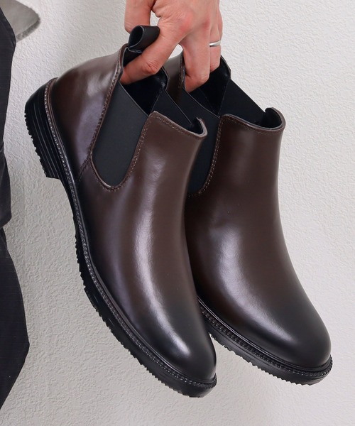 「Dedes」 ブーツ LL ダークブラウン メンズ_画像9