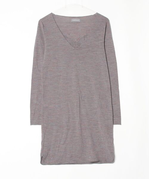 Olu. タグ付き新品未使用ニットワンピース&ハンガートレカセット Olu. ニットワンピース&ハンガートレカセット