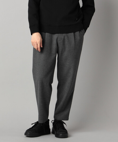 ベータ・メン（BMEN）/サキソニー調 ツータックパンツ β MEN（ベータ・メン） スラックス サキソニー調 ツータックパンツ