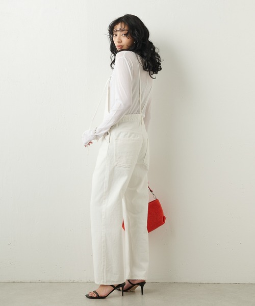 Whim Gazette（ウィム ガゼット） オーバーオール FREE ホワイト