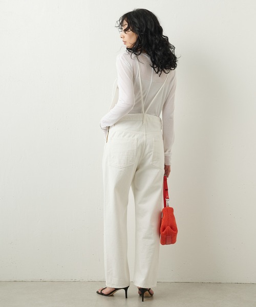 Whim Gazette（ウィム ガゼット） オーバーオール FREE ホワイト