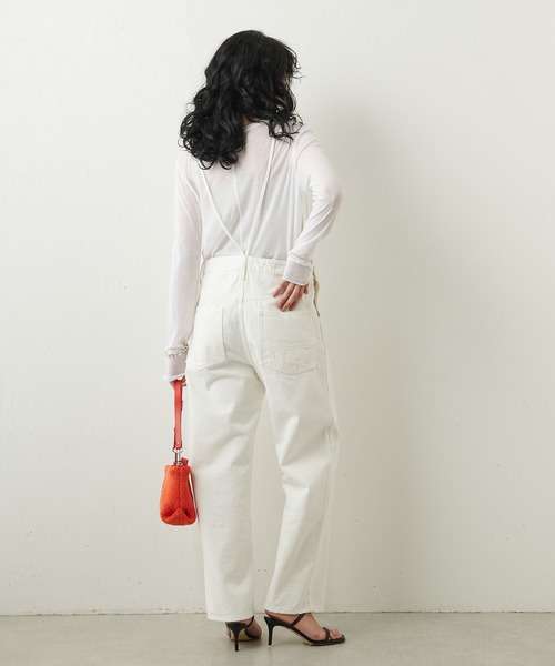 Whim Gazette（ウィム ガゼット） オーバーオール FREE ホワイト