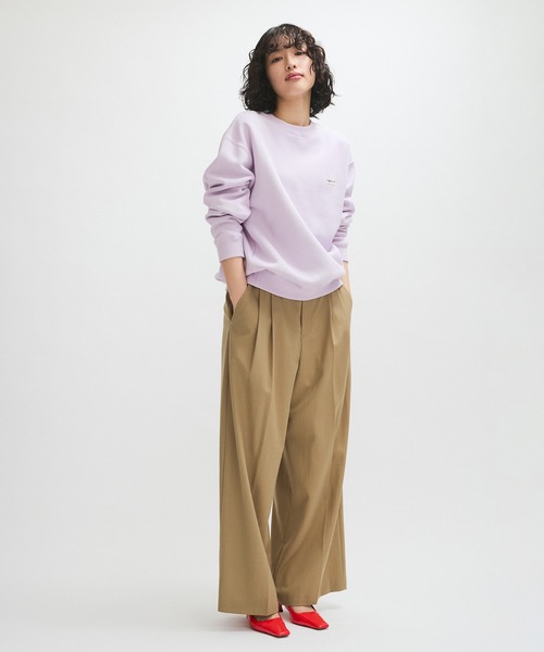 [agnes b.] тренировочный cut and sewn S темный лаванда женский 