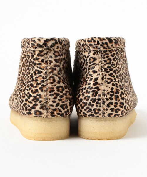 Clarks（クラークス） ブーツ Clarks / Wallabee Boot Leopard Print