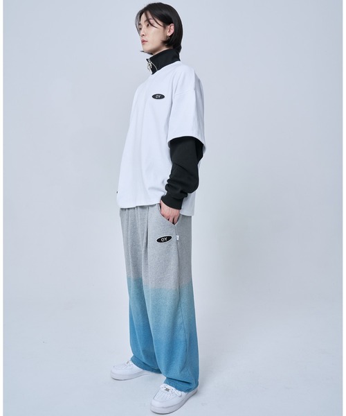 「OY」 スウェットカットソー FREE ブラック メンズ_画像3