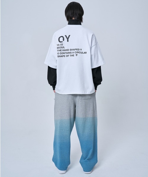 「OY」 スウェットカットソー FREE ブラック メンズ_画像4